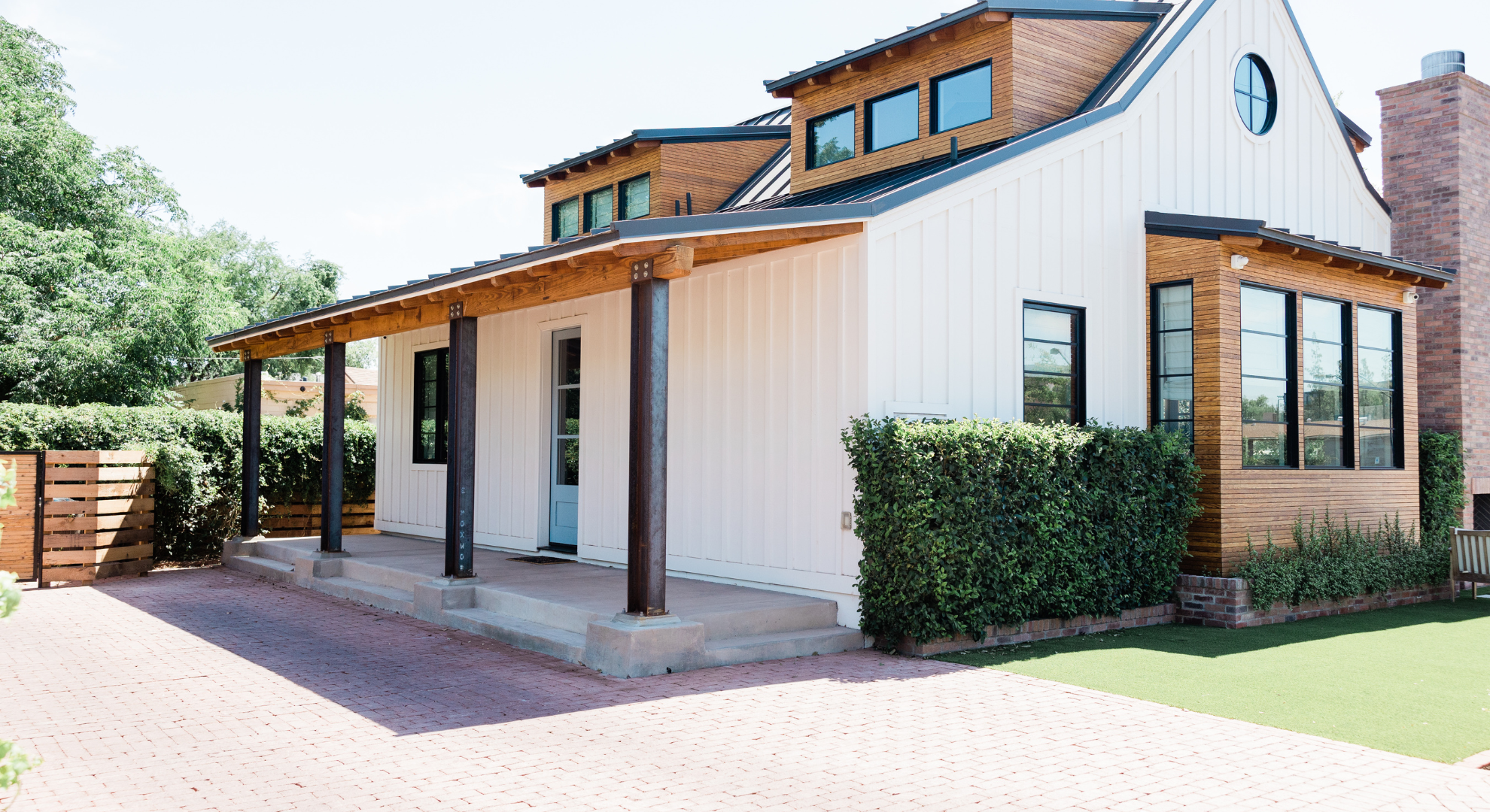 A newly remodeled home